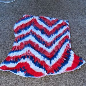red white n blue tub top